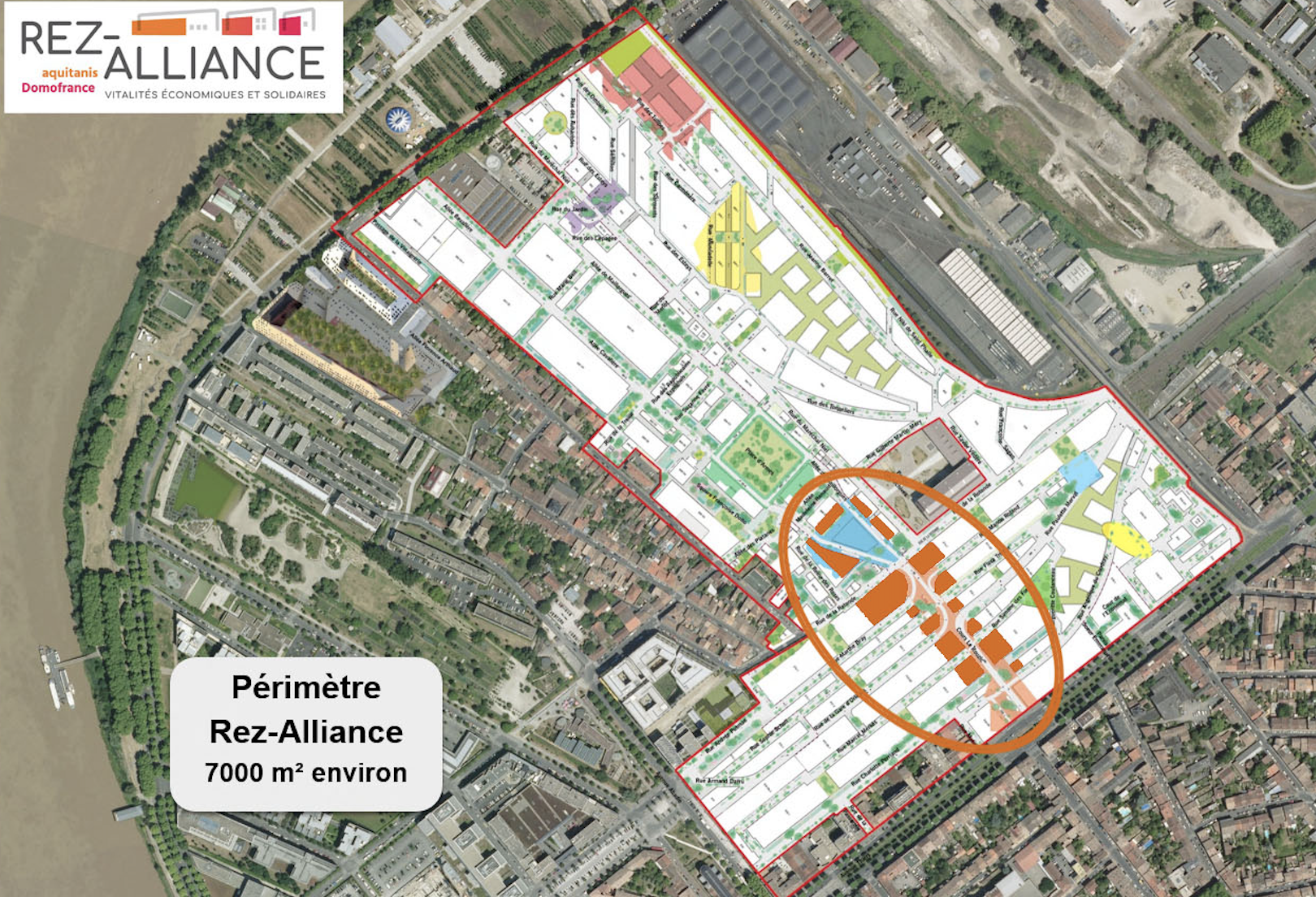 Rez-Alliance offrira des locaux commerciaux  à loyer modéré à Bastide Niel